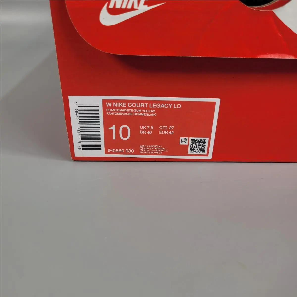 Nike shoes - Nike Court Vision - Court Vision - IH0580-030 - White (UPC: 198480715702) 7
