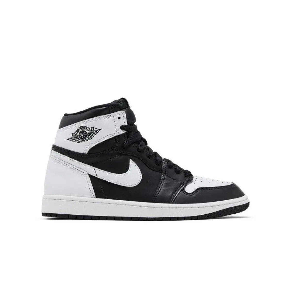 Nike Air Jordan 1 Retro High OG Black White Unisex Size 8.5
