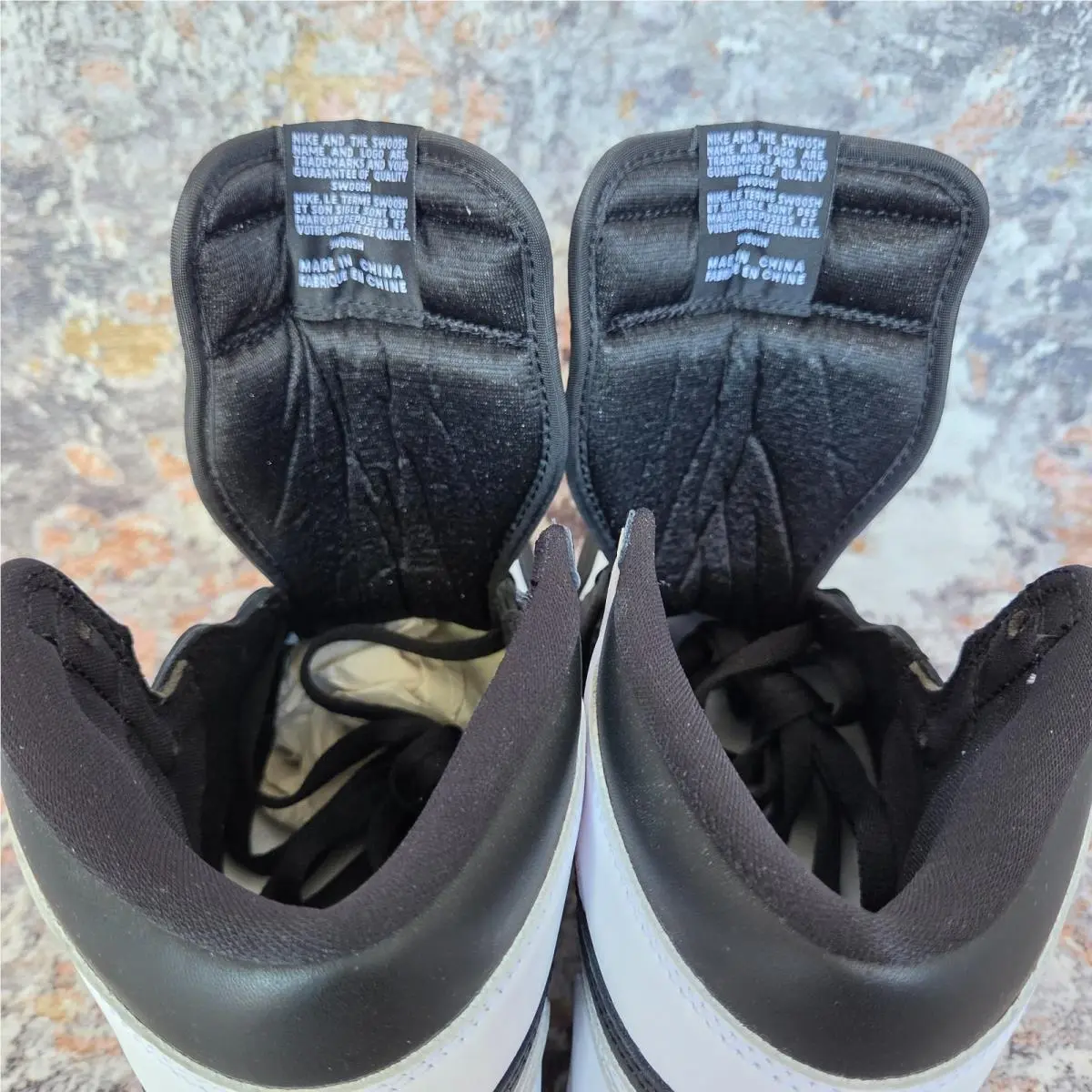Nike shoes - Nike Air Jordan 1 - Air - Black White 13