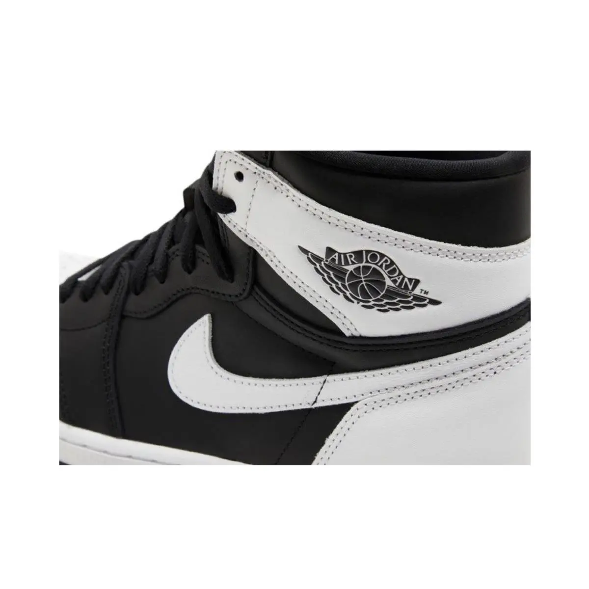 Nike shoes - Nike Air Jordan 1 - Air - Black White 3