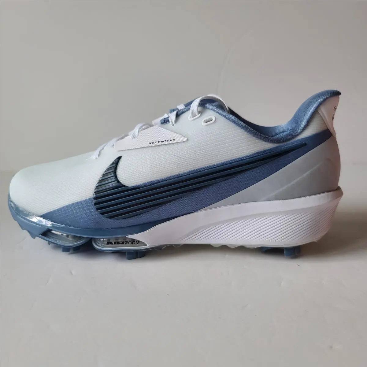 Nike Next% Tour 3 White Blue HV4699-102 Men`s Size 9.5