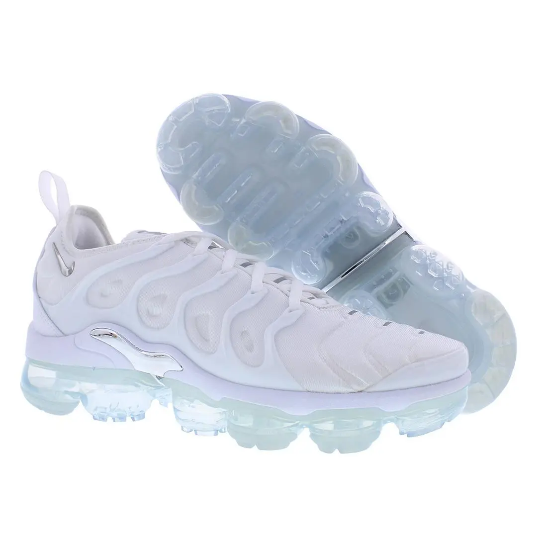 Nike Air Vapormax Plus Womens Shoes Size 8 Color: White/metallic Silver - White, Main: White