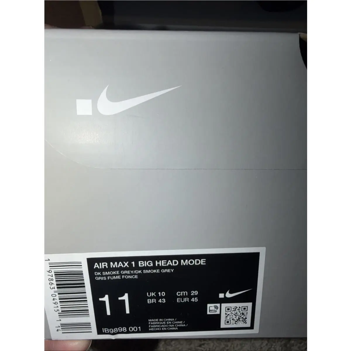 Nike shoes - Nike Air Max 1 - Air Max - Gray 0