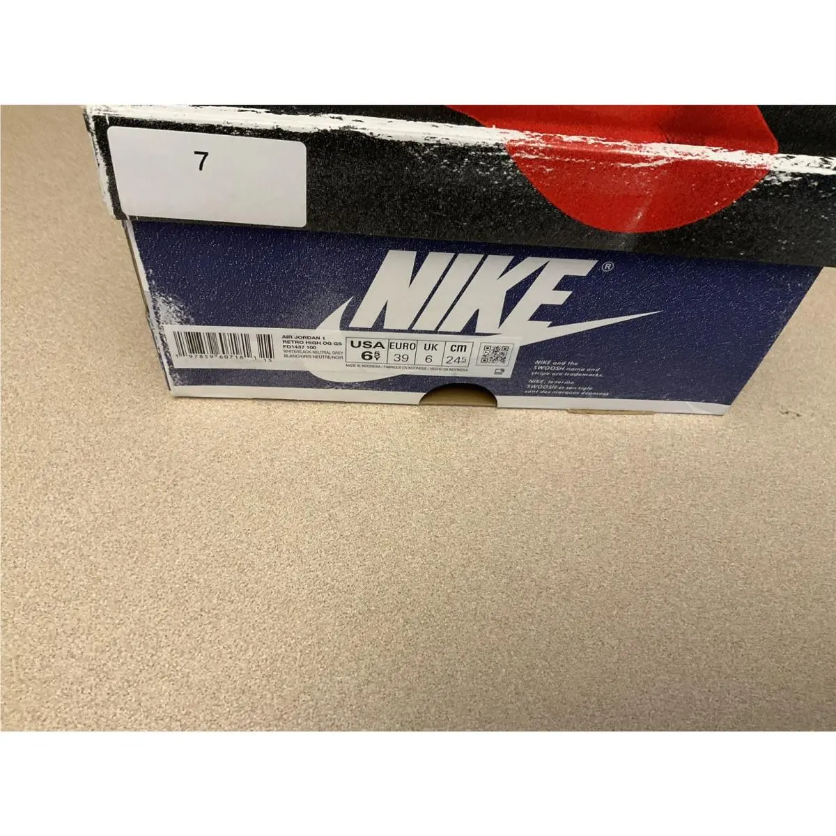 Nike shoes - Air Jordan 1 - Air - Multicolor 8