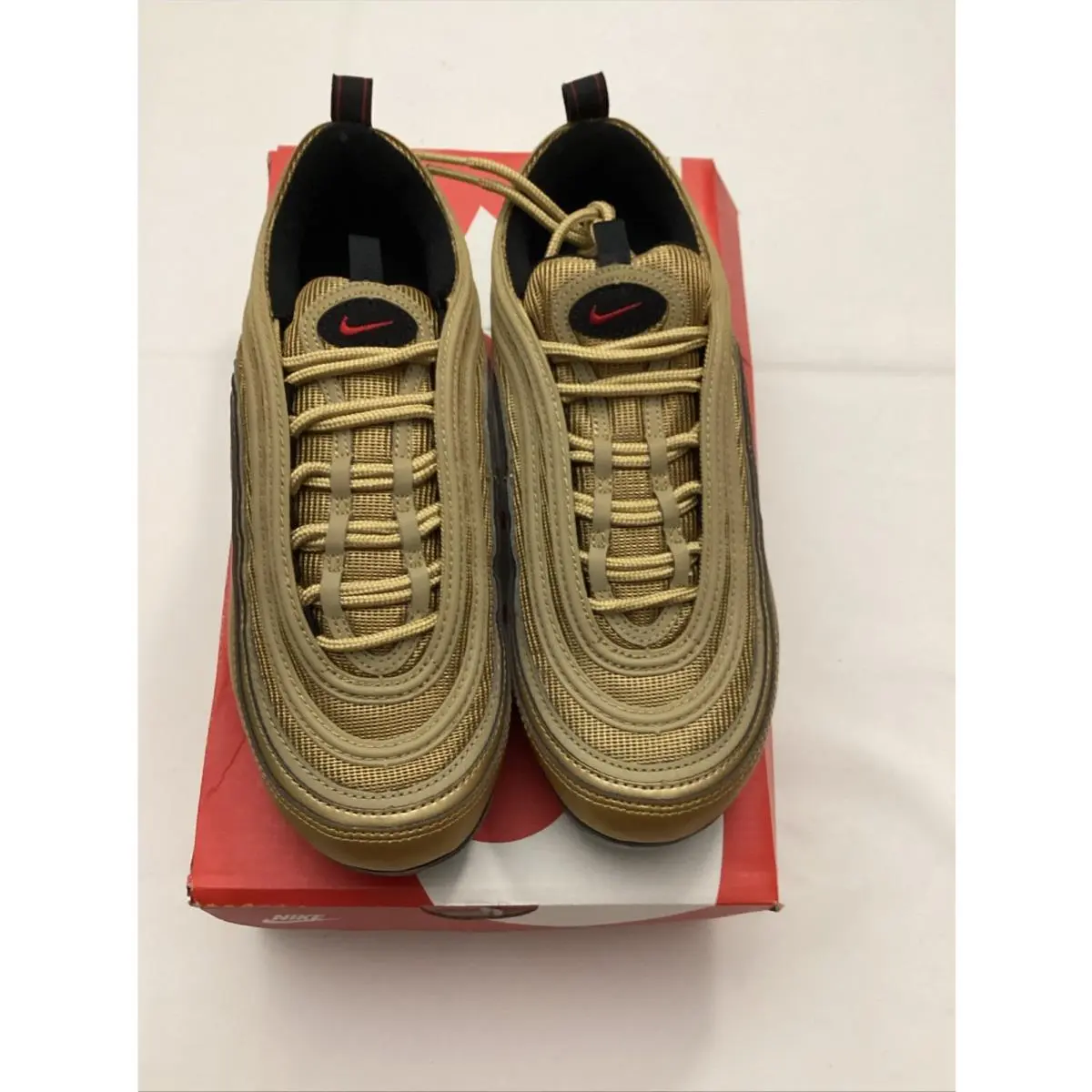 Nike Air Max 97 Metallic Gold Size 6.5 Rare Retro OG Vtg Vintage Sku 3000