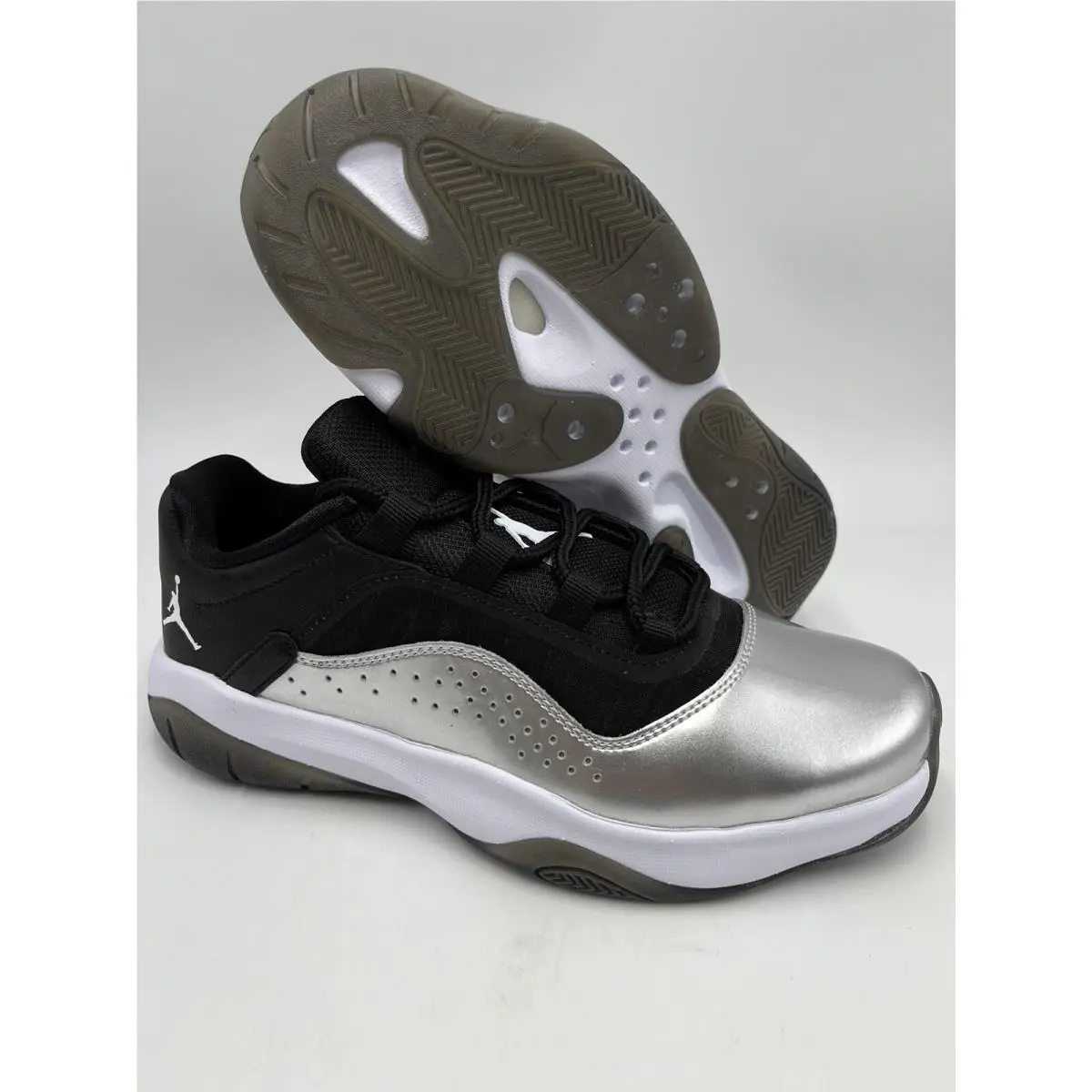 Nike Women Air Jordan 11 Cmft Low Black-silver-white DV2629-001 Size 7