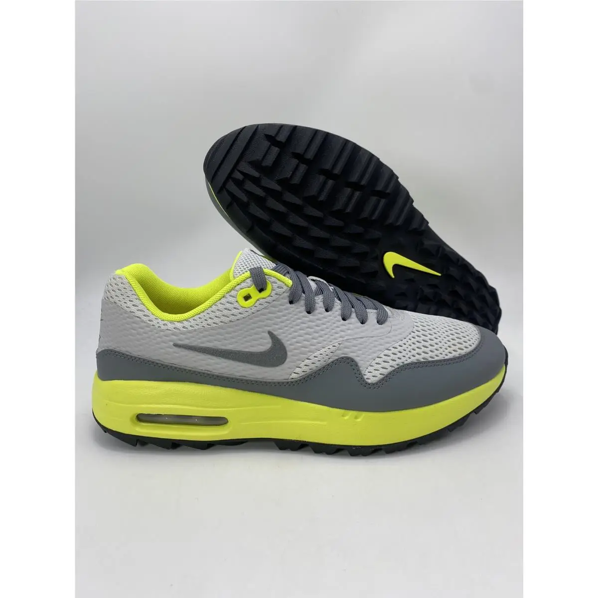 Nike Air Max 1 Lemon Venom Golf Shoes CI7576-003 Men’s Size 8