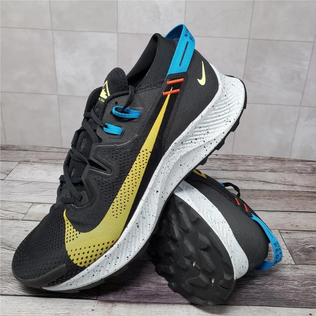 Nike Pegasus Trail 2 Running Shoes Men`s Size 13 Black CK4305-001