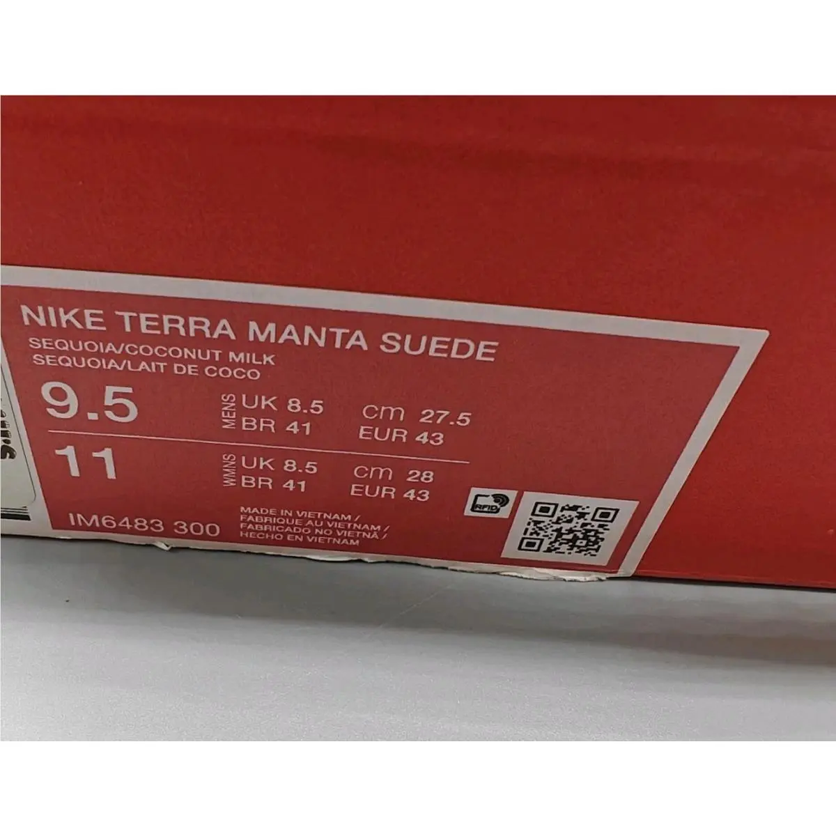 Nike shoes - Nike Terra Manta Suede - Terra Manta Suede - IM6483-300 - Sequoia Coconut Milk 8