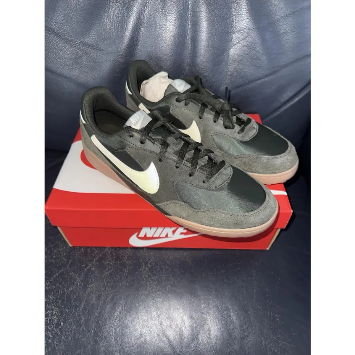 Men’s Size 13 - Nike Terra Manta Suede Black White Gum IM6483-300