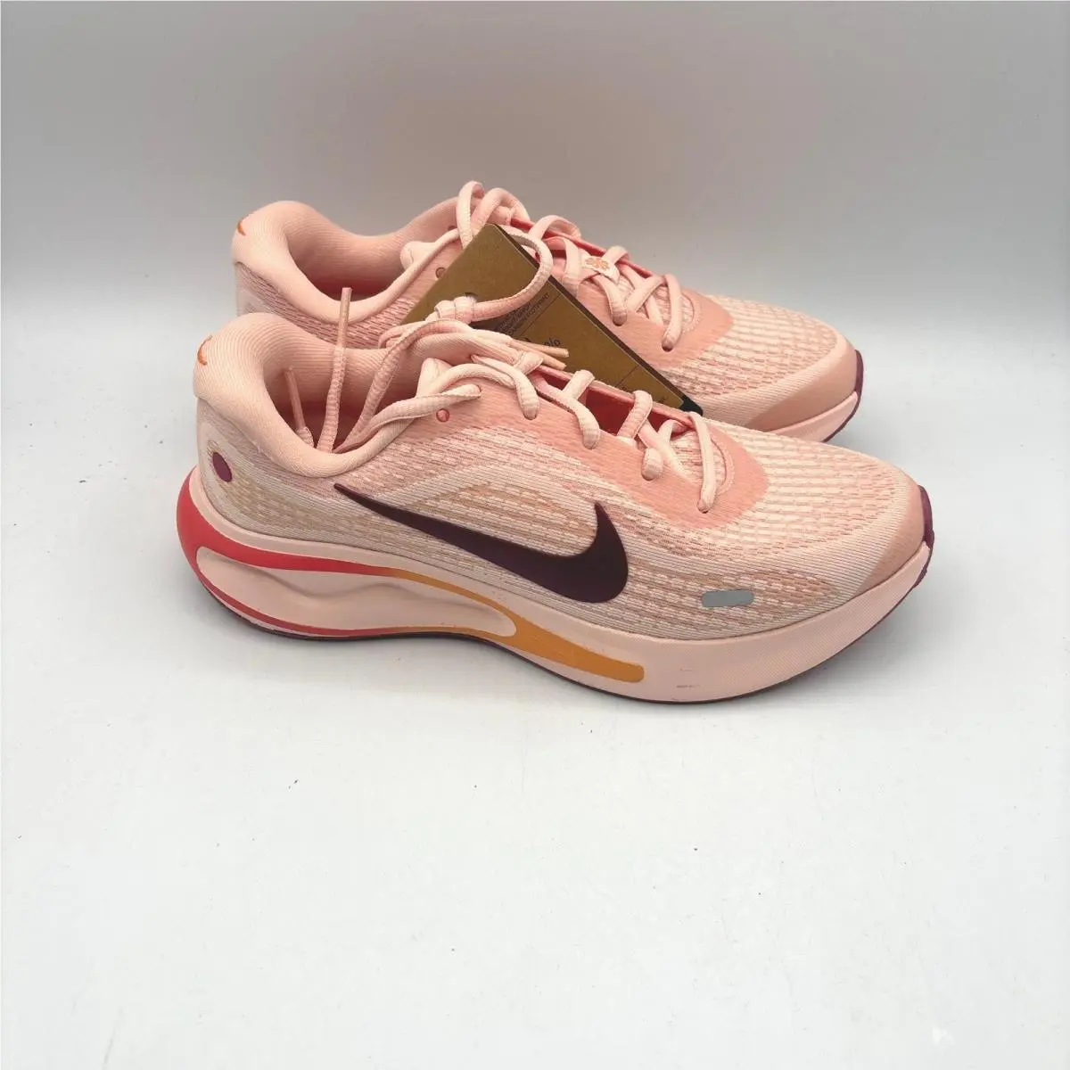 Nike Journey Run Womens Running Shoes 6 Coral Bordeaux Orange FJ7765-602