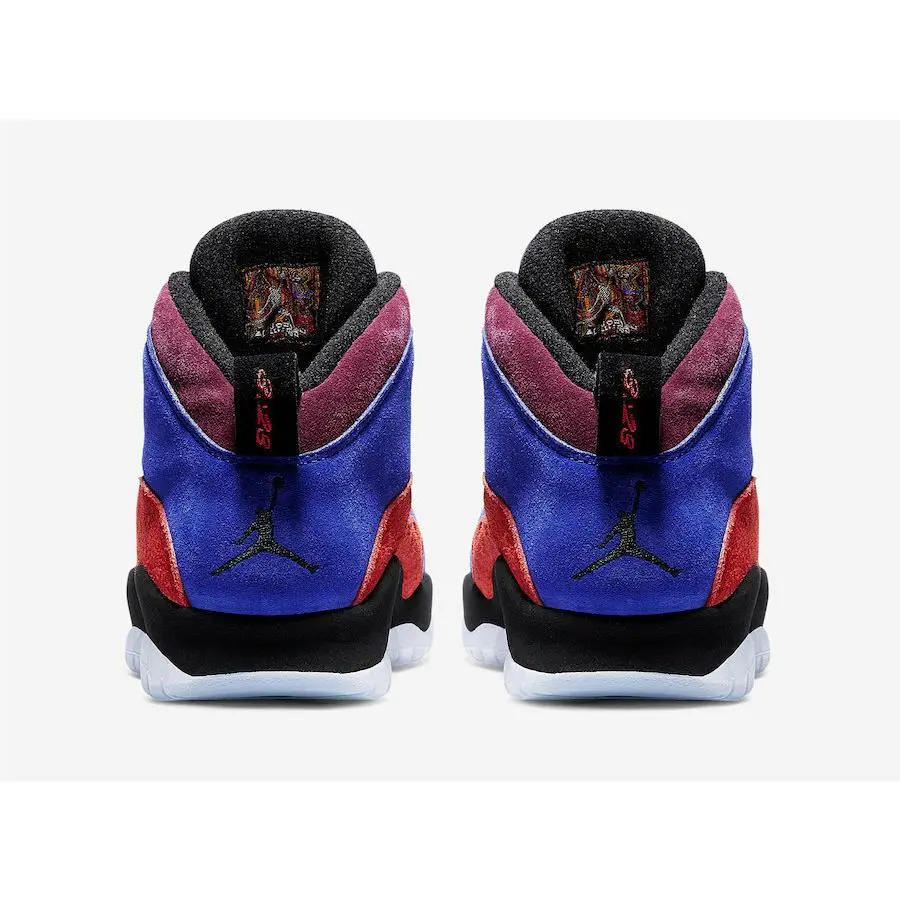 Nike shoes - Air Jordan 10 - Air - CD9705-406 - Multicolor (UPC: 0192499695024) 4
