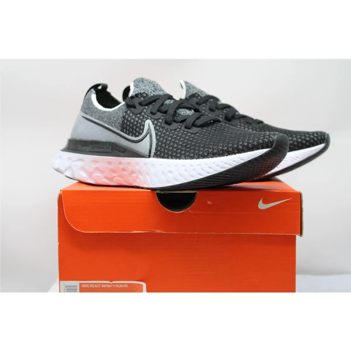 Nike shoes - Nike React Infinity Run Flyknit - Black 0