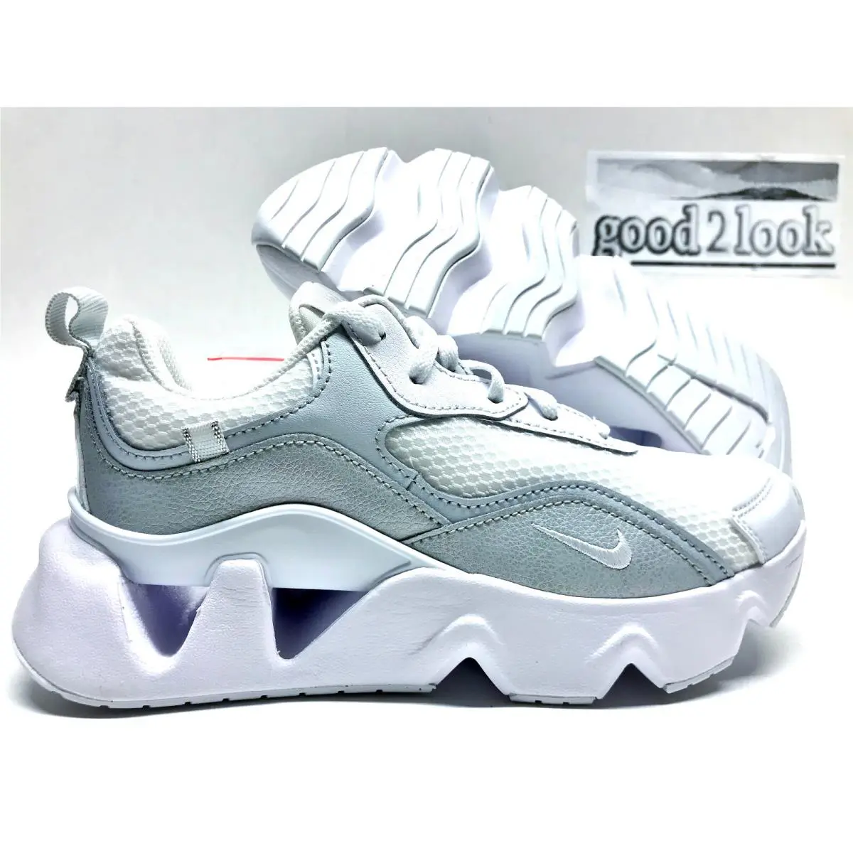Nike Ryz 365 II Sneaker White/metallic Platinum Women 10 Men 8.5 CU4874-105
