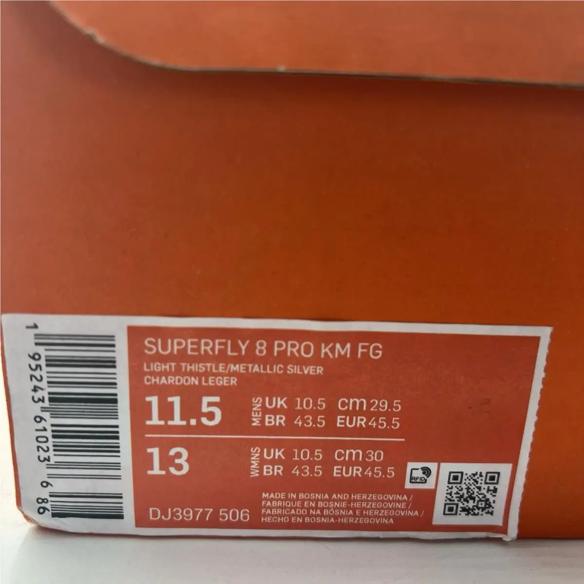 Nike shoes - Nike Mercurial Superfly - Mercurial Superfly - DJ3977-506 - Purple 7