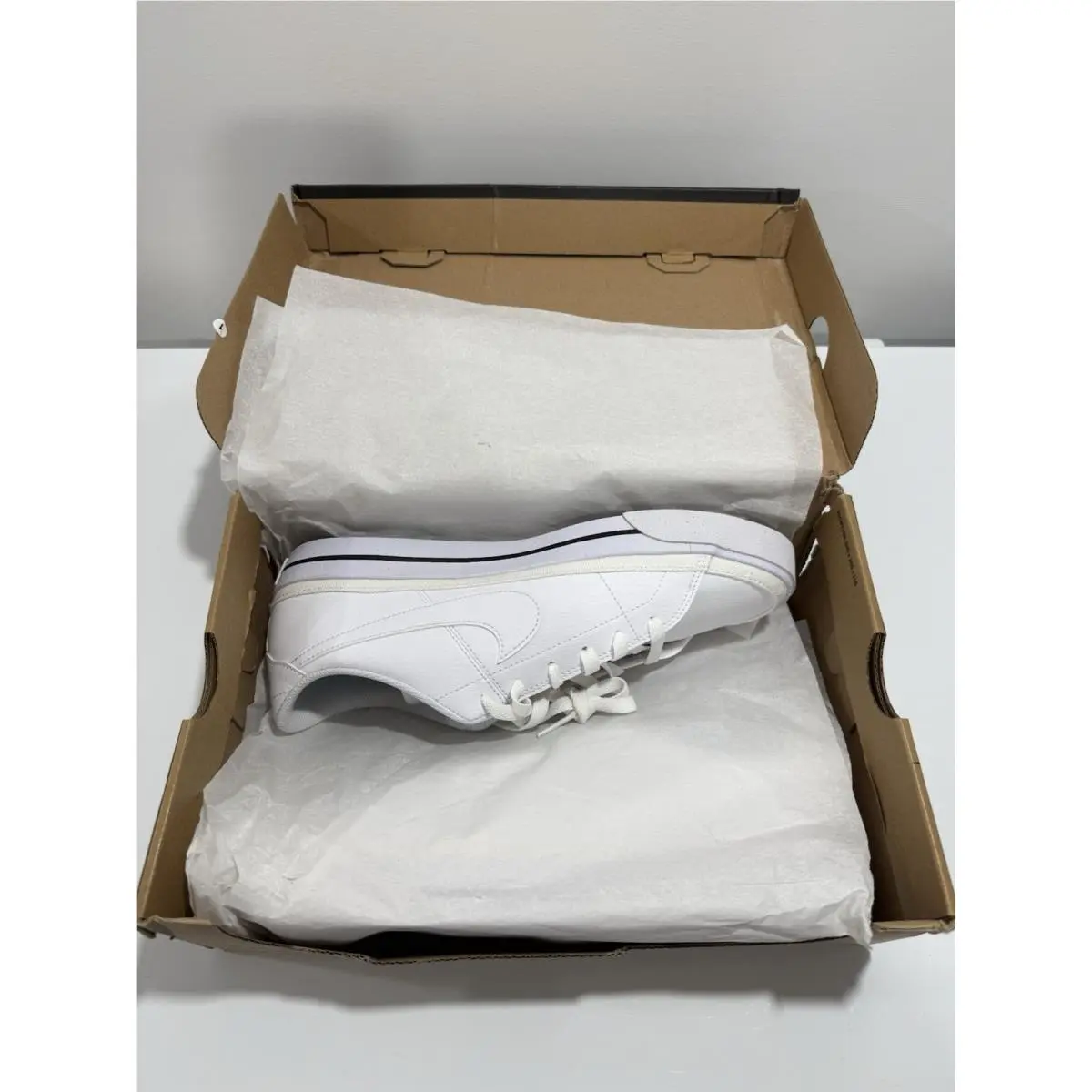 Nike shoes - Nike Court Legacy - Court Legacy - CU4150-100 - White, Manufacturer: White/White/Black 3