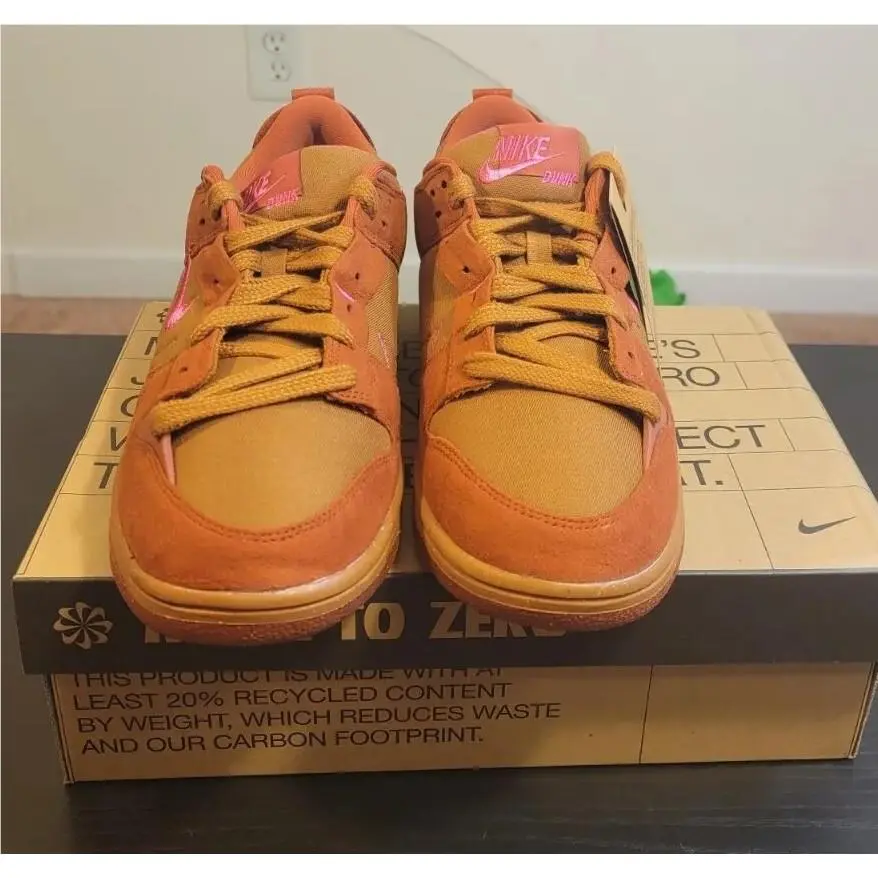 Nike Dunk Low Disrupt 2 Desert Bronze Size 12W / 10.5M