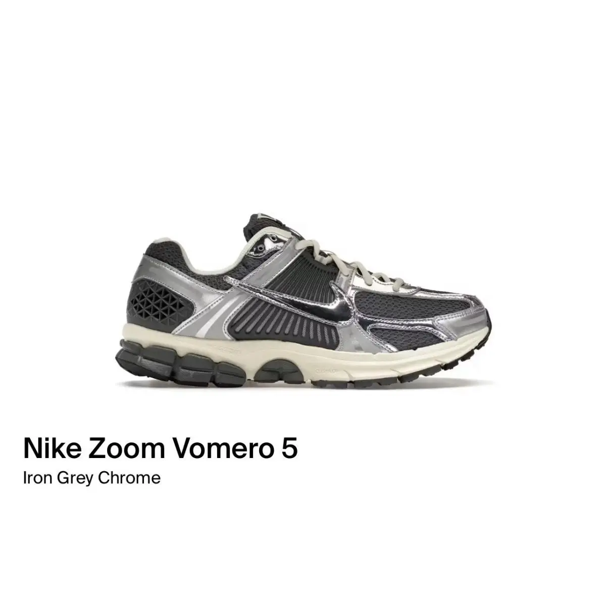 Size 6 - Nike Zoom Vomero 5 Iron Grey Chrome IM3486 001