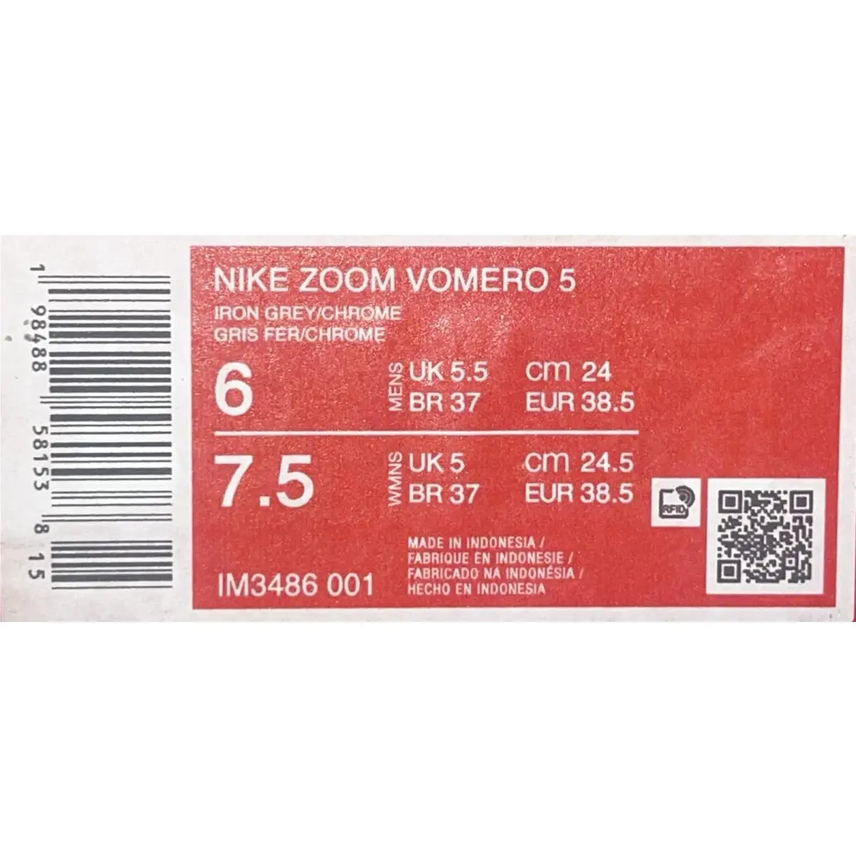 Nike shoes - Nike Air Zoom Vomero 5 - IM3486-001 - Gray 5