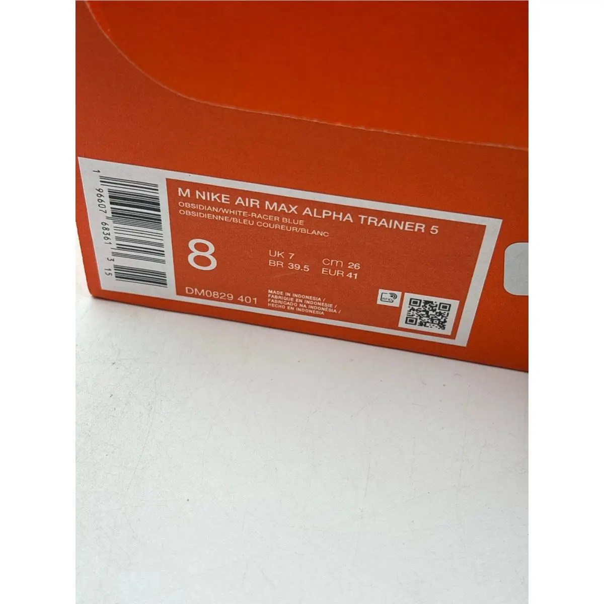 Nike shoes - Nike Air Max Alpha Trainer 5 - Blue 0
