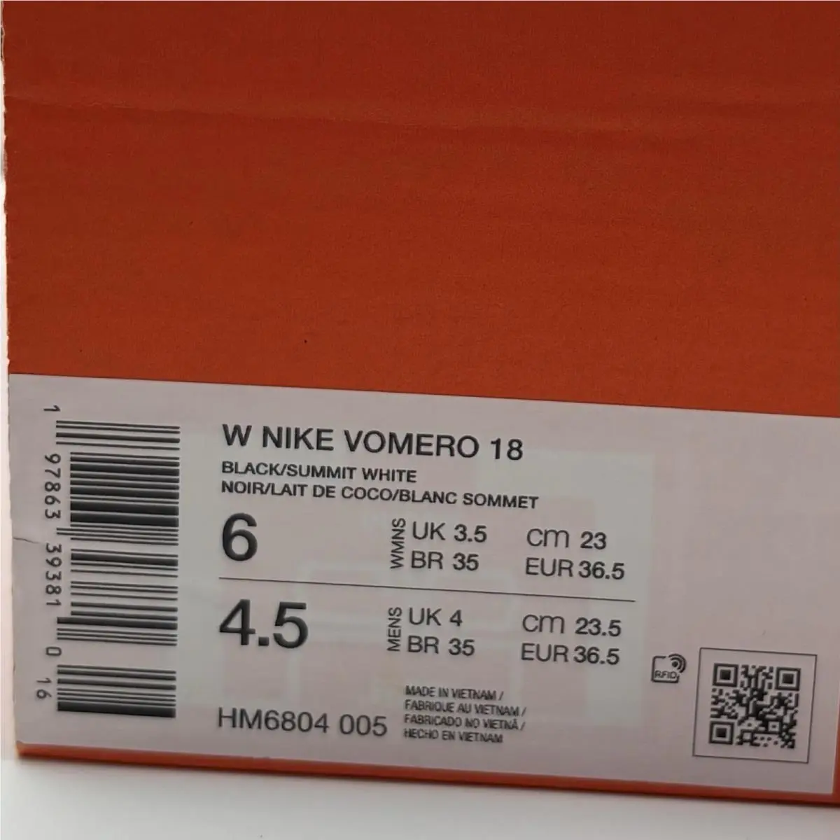 Nike shoes - Nike Vomero - Vomero - HM6804-005 - White 5