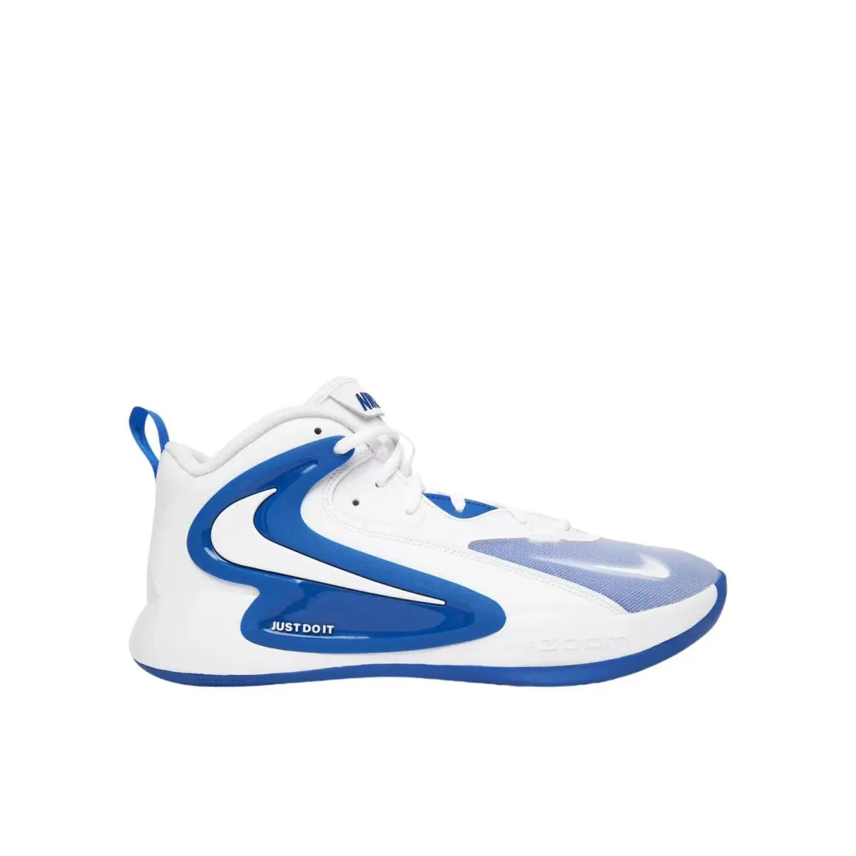 Nike Zoom Hyperset 2 White / White - Game Royal FQ7070-108 Men`s Size 4.5 Medium