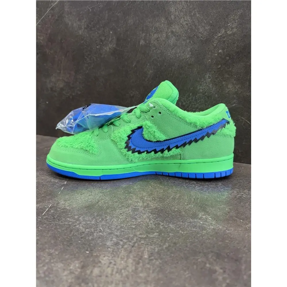 Nike shoes - SB Dunk Low Pro QS Grateful Dead Bears Green - CJ5378 300 - Green Spark, Soar Etincelle Verte, Envol 3