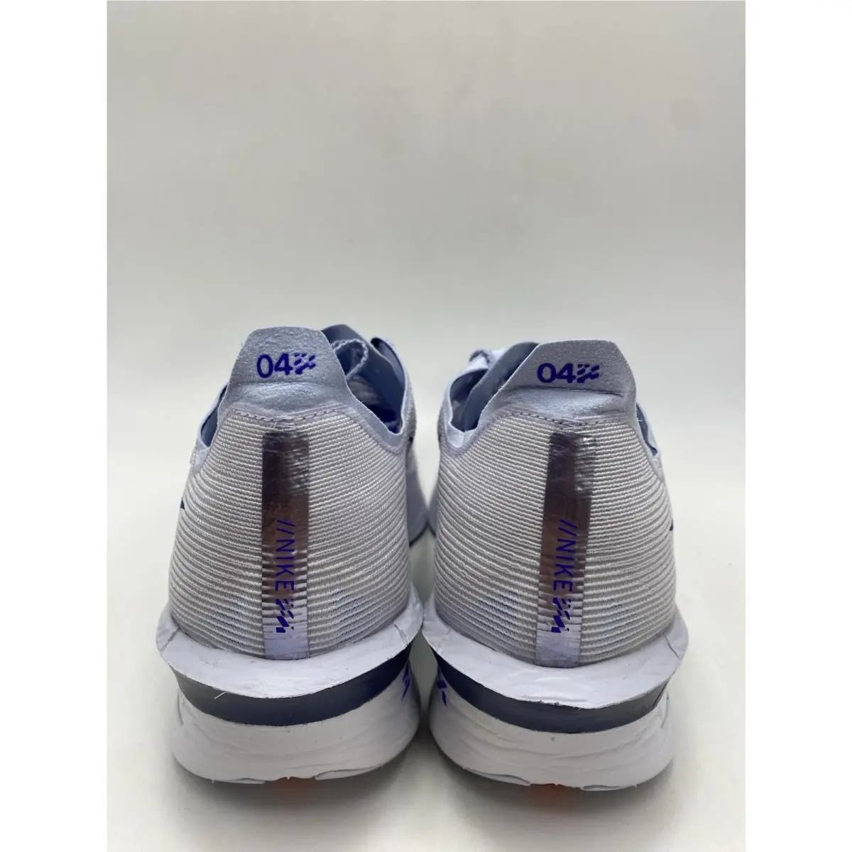 Nike shoes - Nike ZoomX Vaporfly - ZoomX Vaporfly - HF6412 001 - Ghost/Blue Void-Persian Violet (UPC: 197863028217) 4
