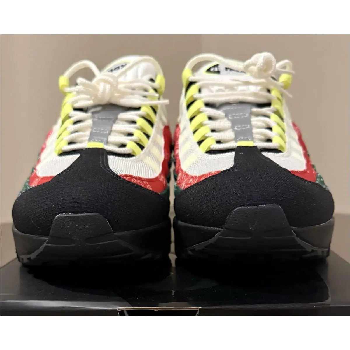 Nike shoes - Nike Air Max 95 - Air Max - Sail/Volt-University Red-Sport Green-Black-Midnight Navy 3