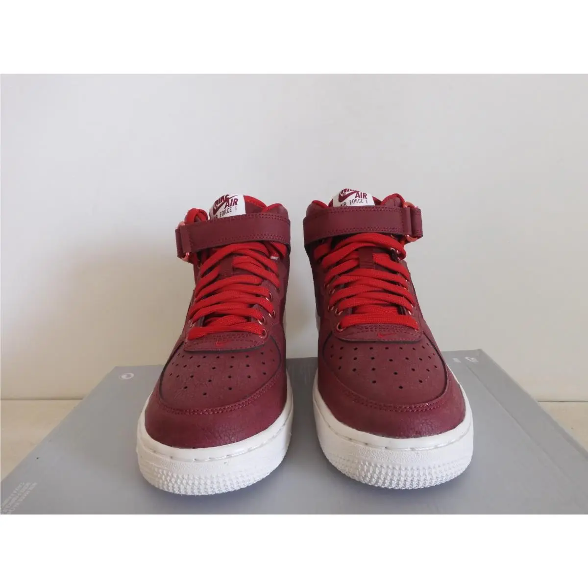 Nike shoes - Nike Air Force 1 Mid - 820342 600 - Red (UPC: 887223746041) 2
