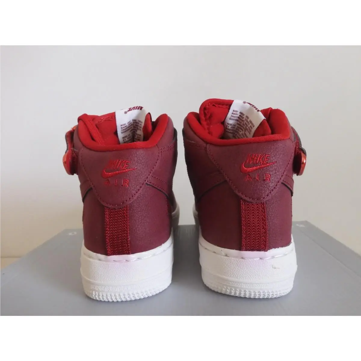 Nike shoes - Nike Air Force 1 Mid - 820342 600 - Red (UPC: 887223746041) 3