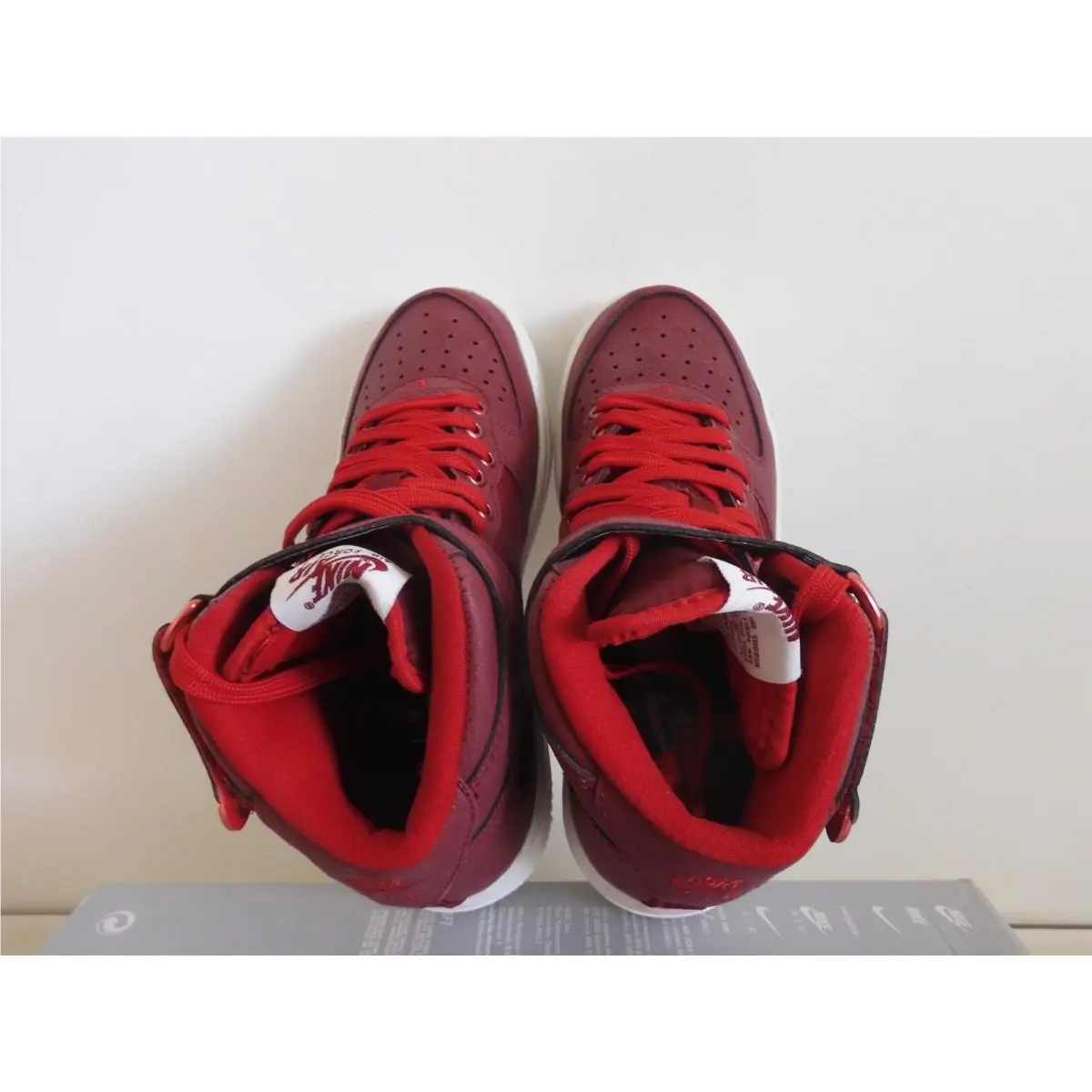 Nike shoes - Nike Air Force 1 Mid - 820342 600 - Red (UPC: 887223746041) 4