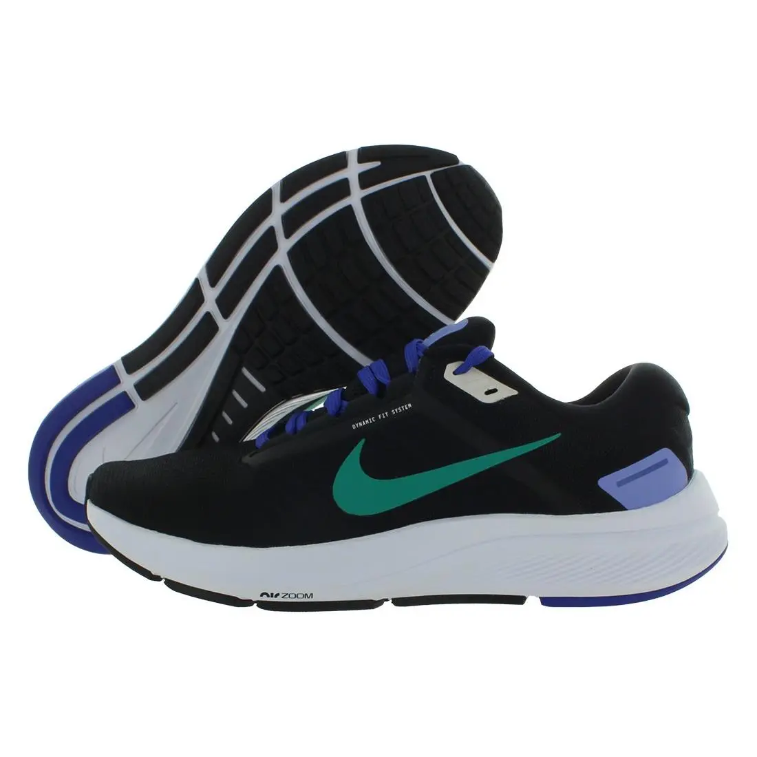 Nike Air Zoom Structure 24 Mens Shoes Size 10 Color: Black/neptune Green Lapis