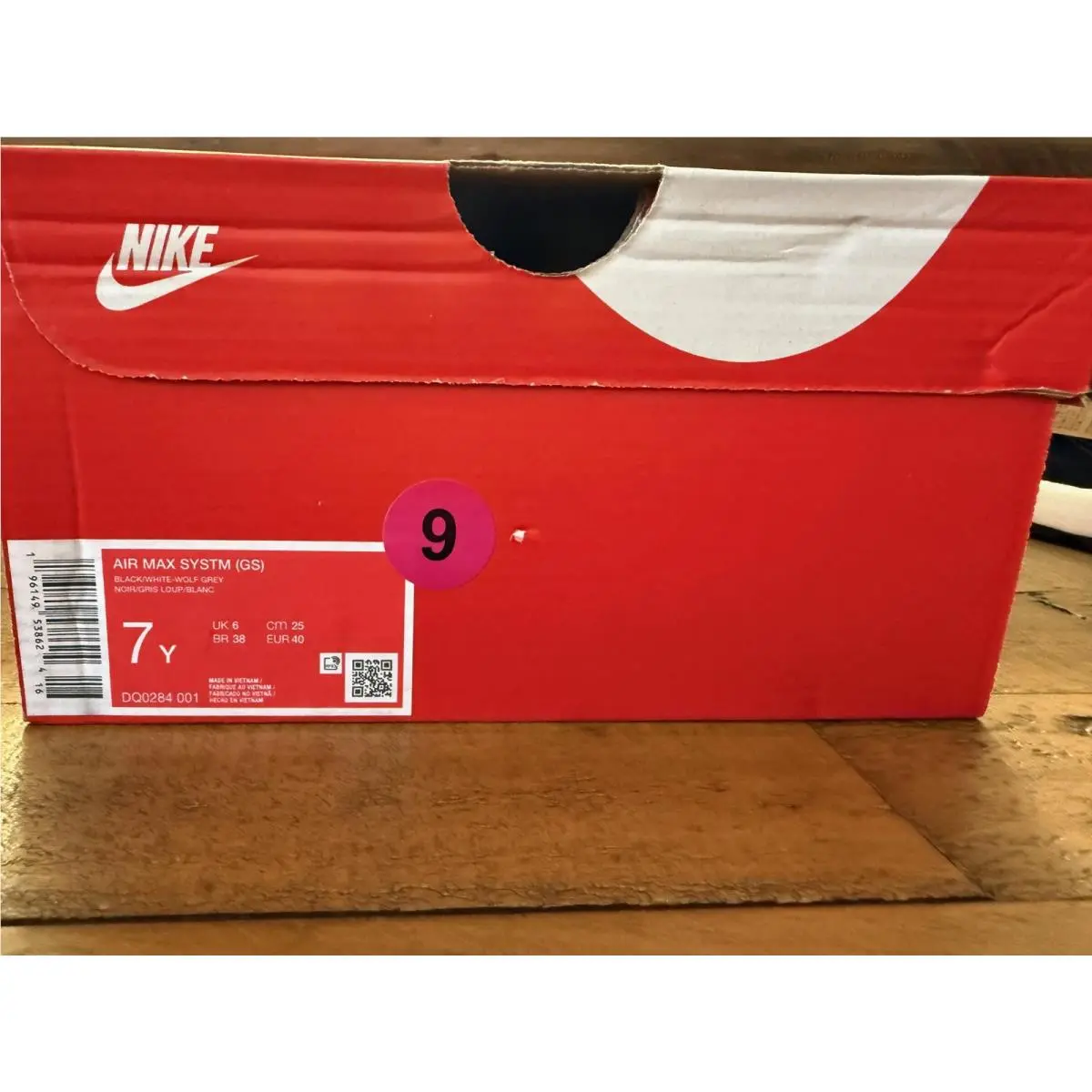 Nike shoes - Nike Air Max SYSTM (GS) - Black 1