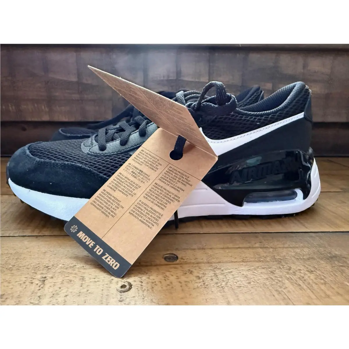 Nike shoes - Nike Air Max SYSTM (GS) - Black 3