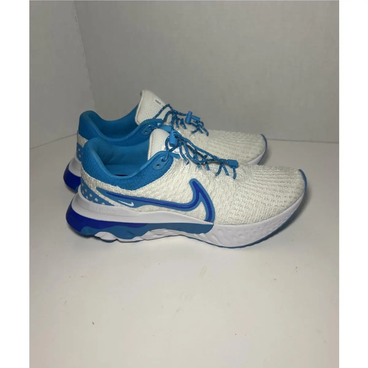 Nike React Infinity Run Sneakers FD0338-100 Womens 9 Blue White Nike By You
