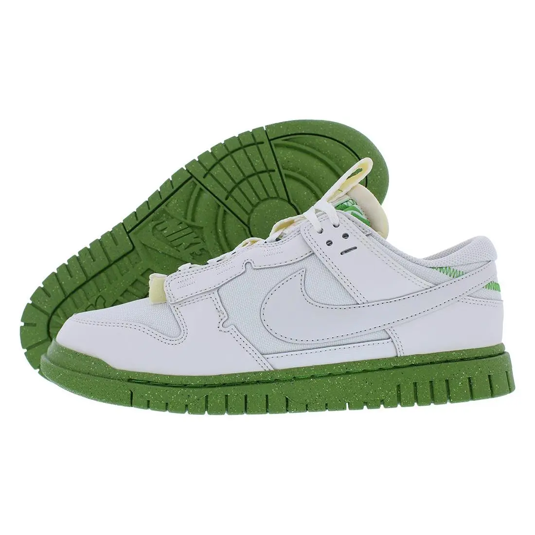 Nike Air Dunk Low Jumbo Unisex Shoes Size 8 Color: Phantom/phantom/chlorophyll