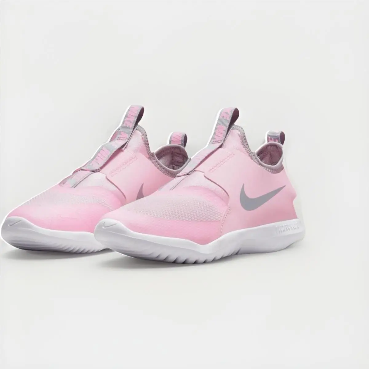Nike Flex Runner GS Low Pink/metallic Silver AT4662 609 Size 5Y