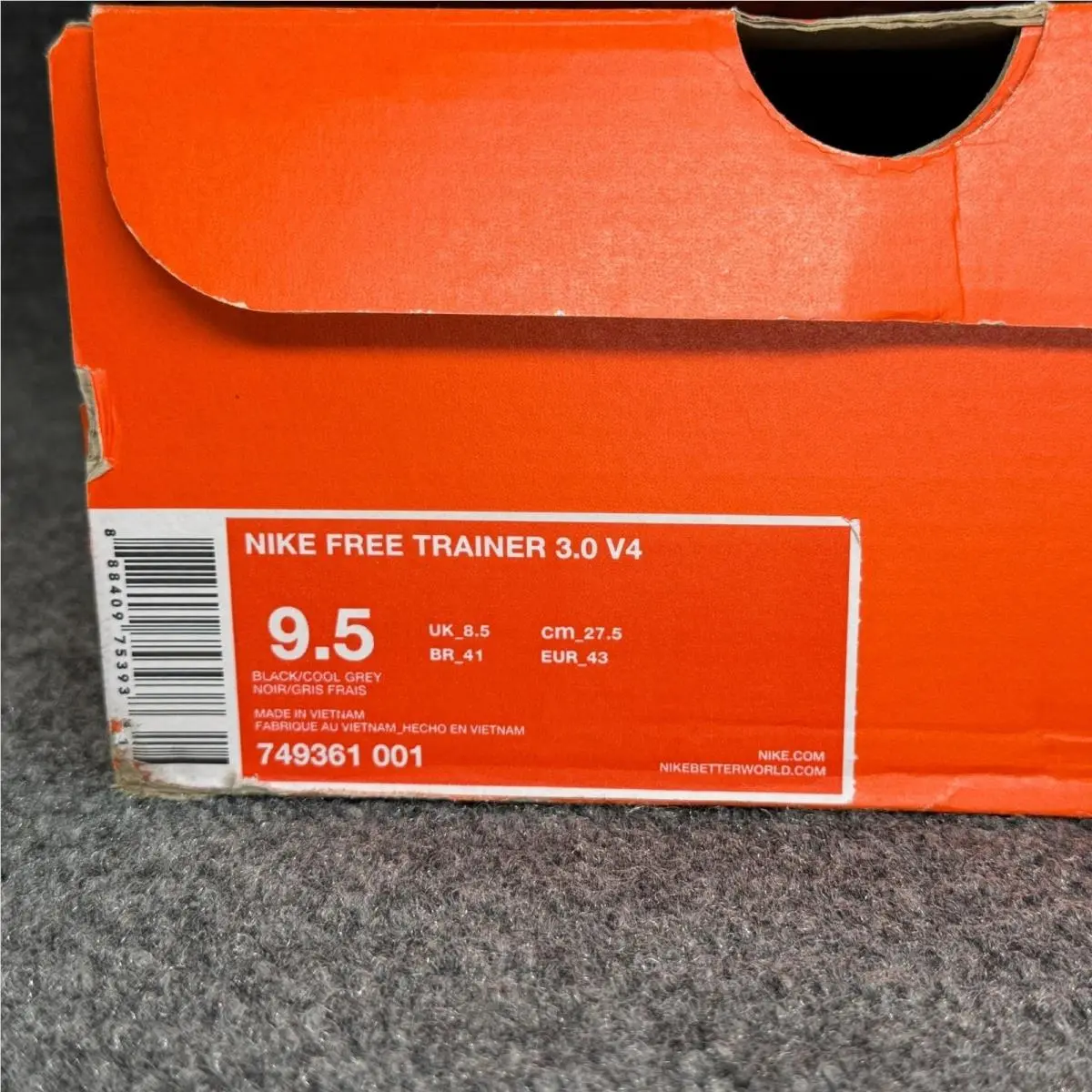 Nike shoes - 749361001 - 749361-001 - Black 0