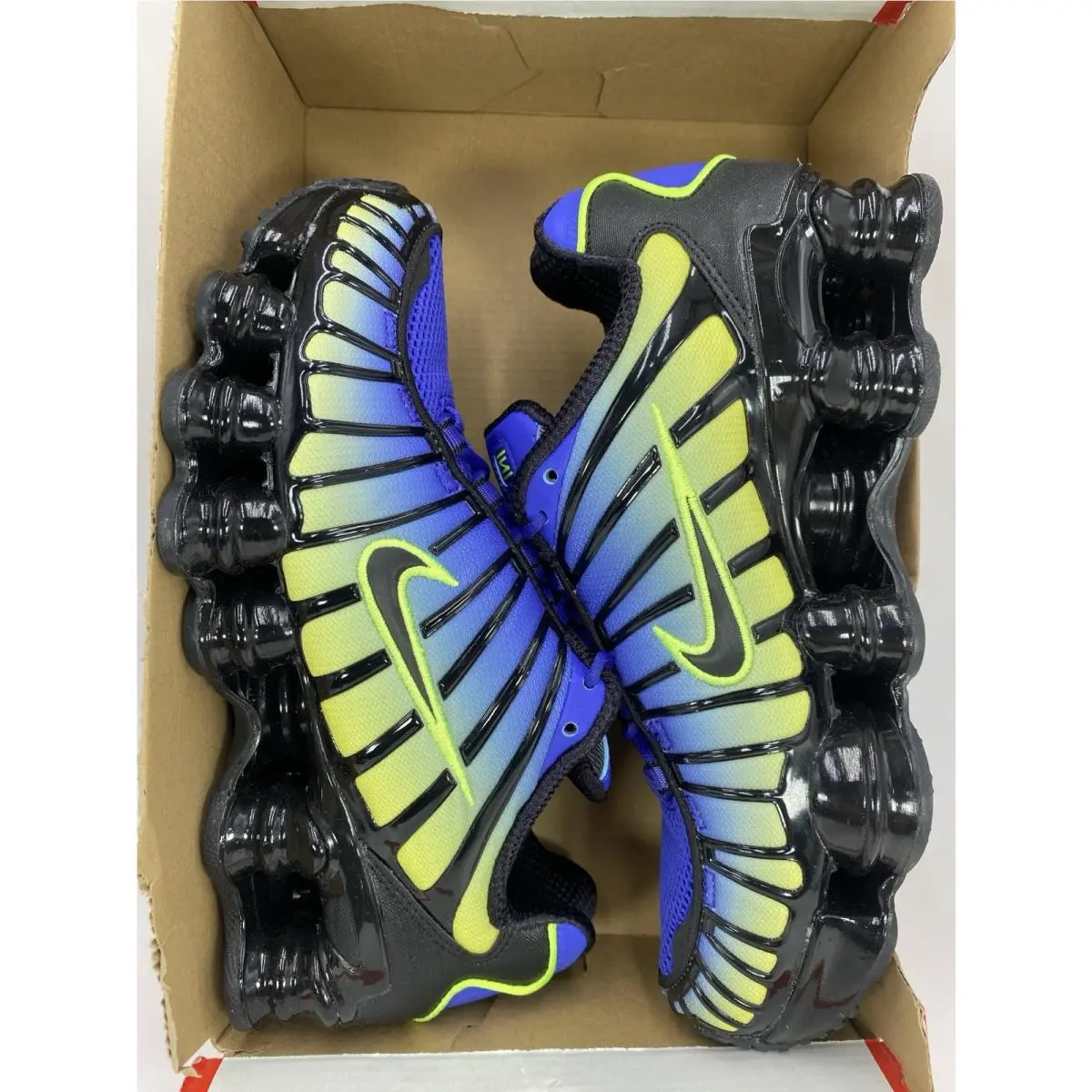 Nike shoes - Nike Shox - Shox - IO4645 400 - Lapis/Black-Volt Ice (UPC: 198726905720) 7