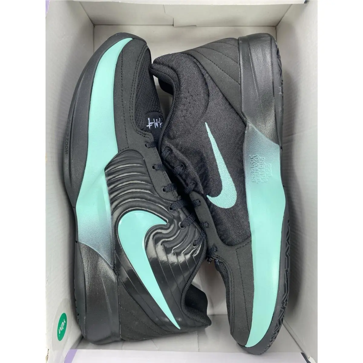 Nike shoes - Nike Ja 2 - FD7328-003 - Black/Bleached Turq (UPC: 198482852504) 6