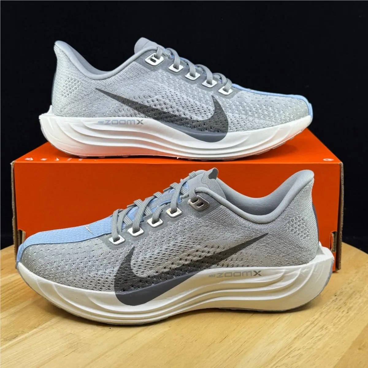 Women’s Size 6 Nike Zoomx Pegasus Plus Photon Dust Light Light Smoke Grey