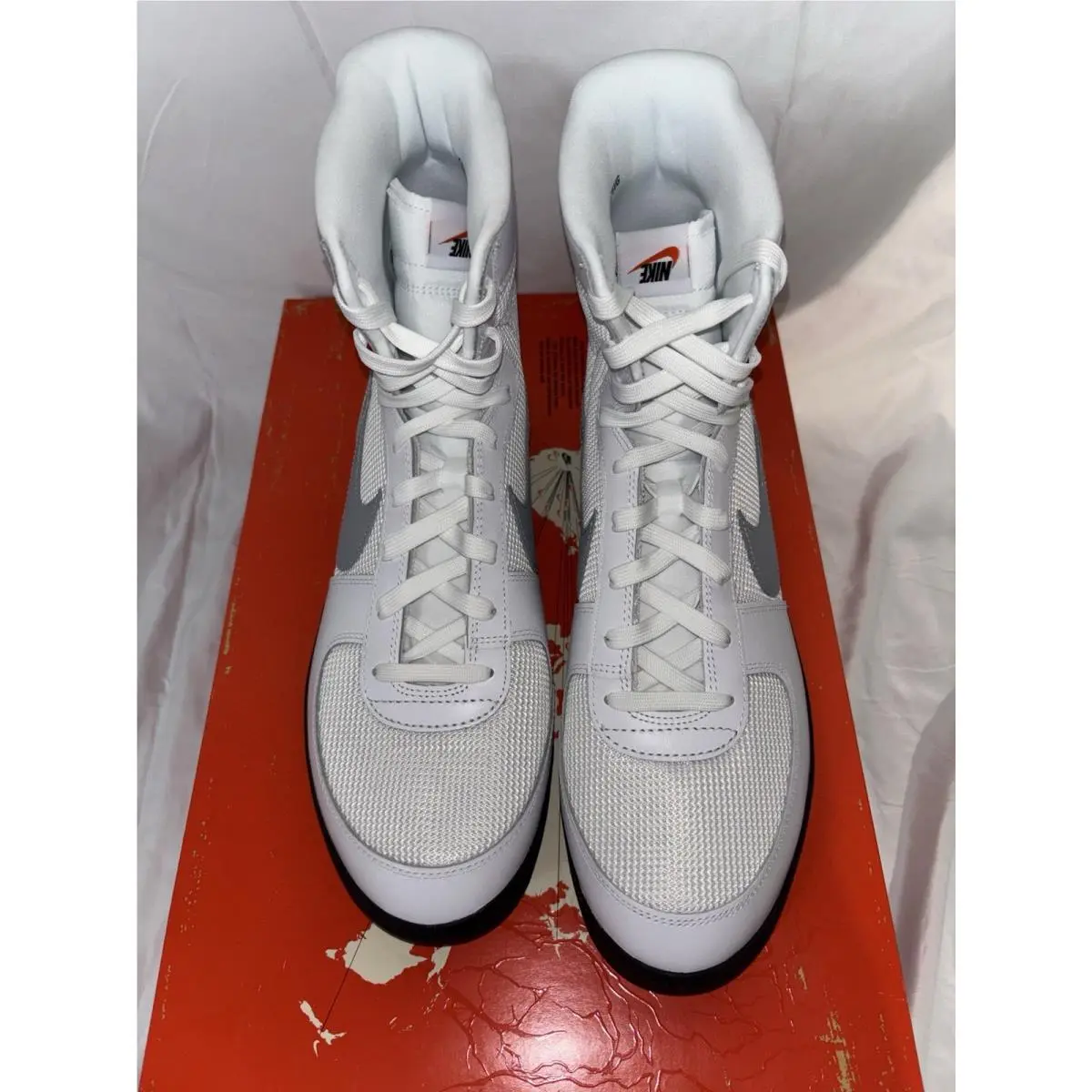 Nike shoes - Nike - IM3875-100 - White/Wolf Grey/Black/Safety Orange/Speed Red 0