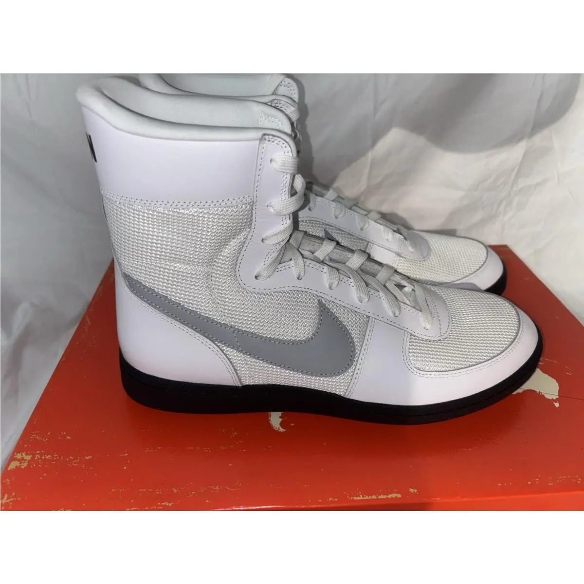 Nike shoes - Nike - IM3875-100 - White/Wolf Grey/Black/Safety Orange/Speed Red 1