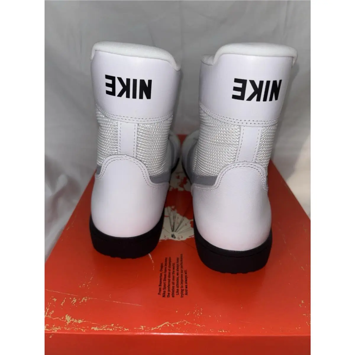Nike shoes - Nike - IM3875-100 - White/Wolf Grey/Black/Safety Orange/Speed Red 2