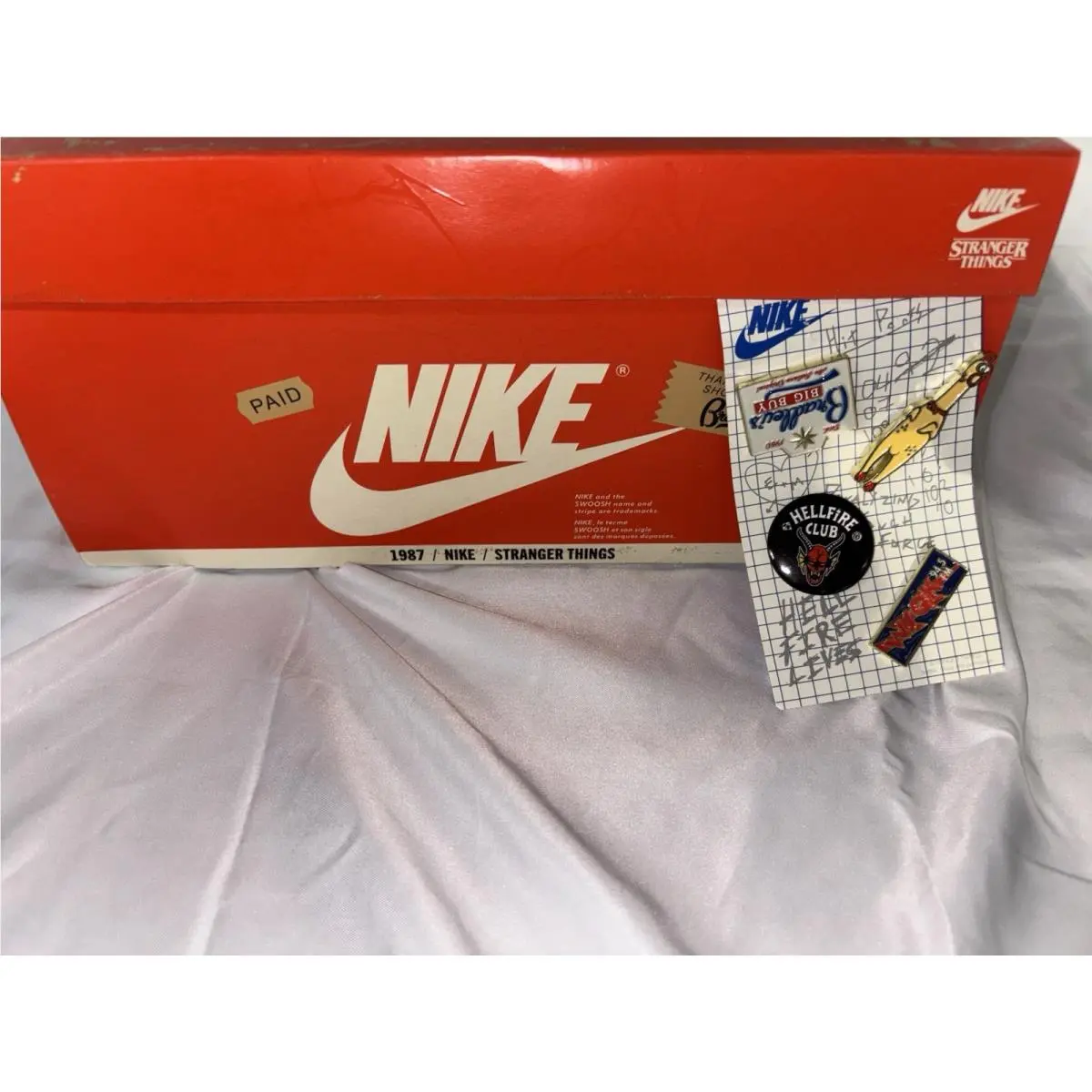 Nike shoes - Nike - IM3875-100 - White/Wolf Grey/Black/Safety Orange/Speed Red 5