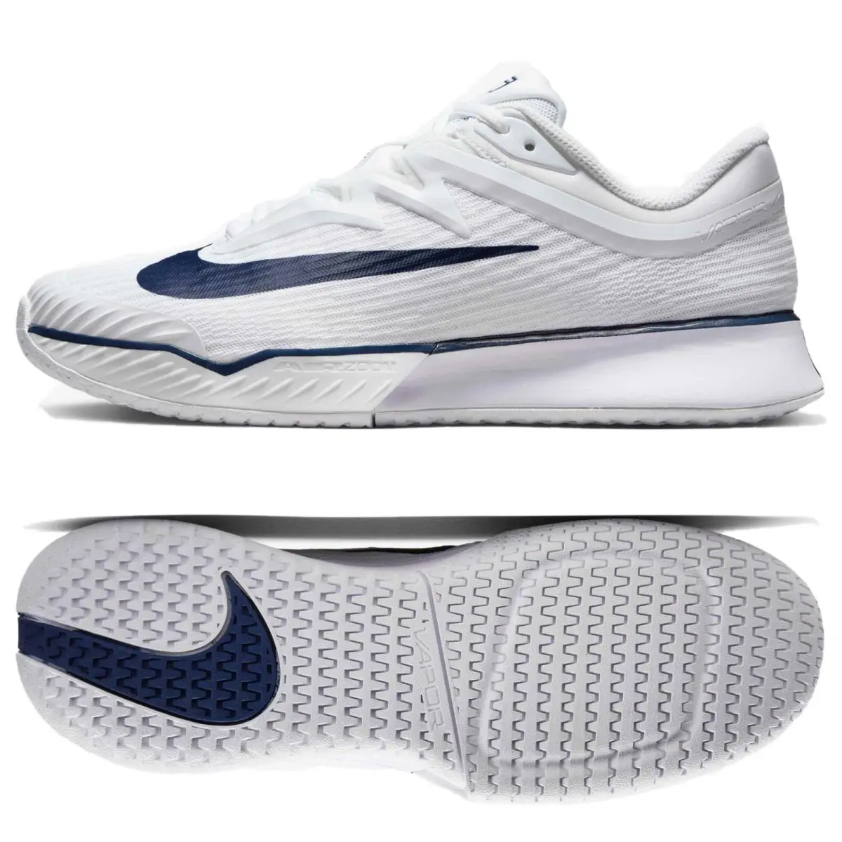 Nike W Zoom Vapor Pro 3 HC Premium White/navy IB3973-100 Women Tennis Shoes Sz 8