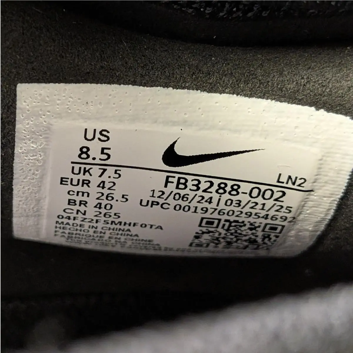 Nike shoes - Nike Zoom Air Vapor Elite 1 - FB3288-002 - Black (UPC: 197602954692) 5
