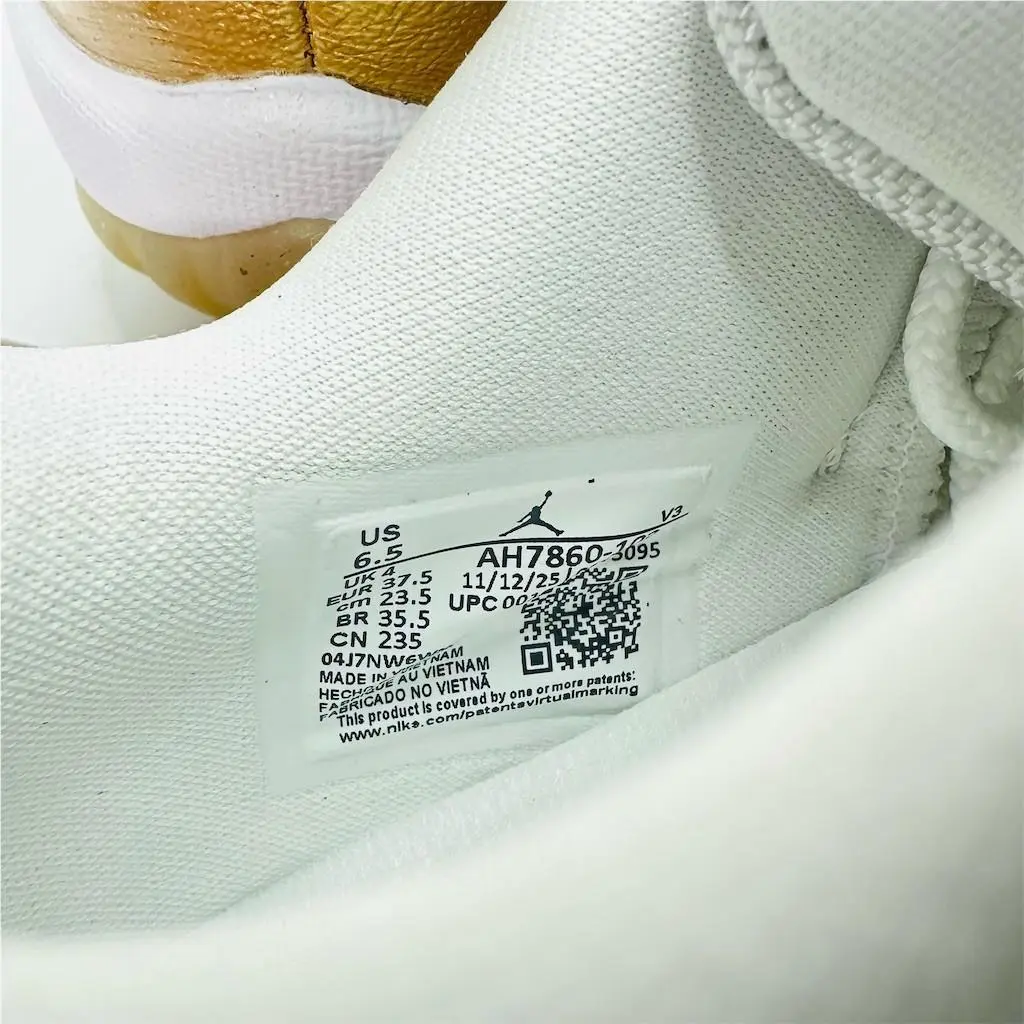 Nike shoes - Air Jordan 11 Low - Air Low - AH7860-102 - White 6