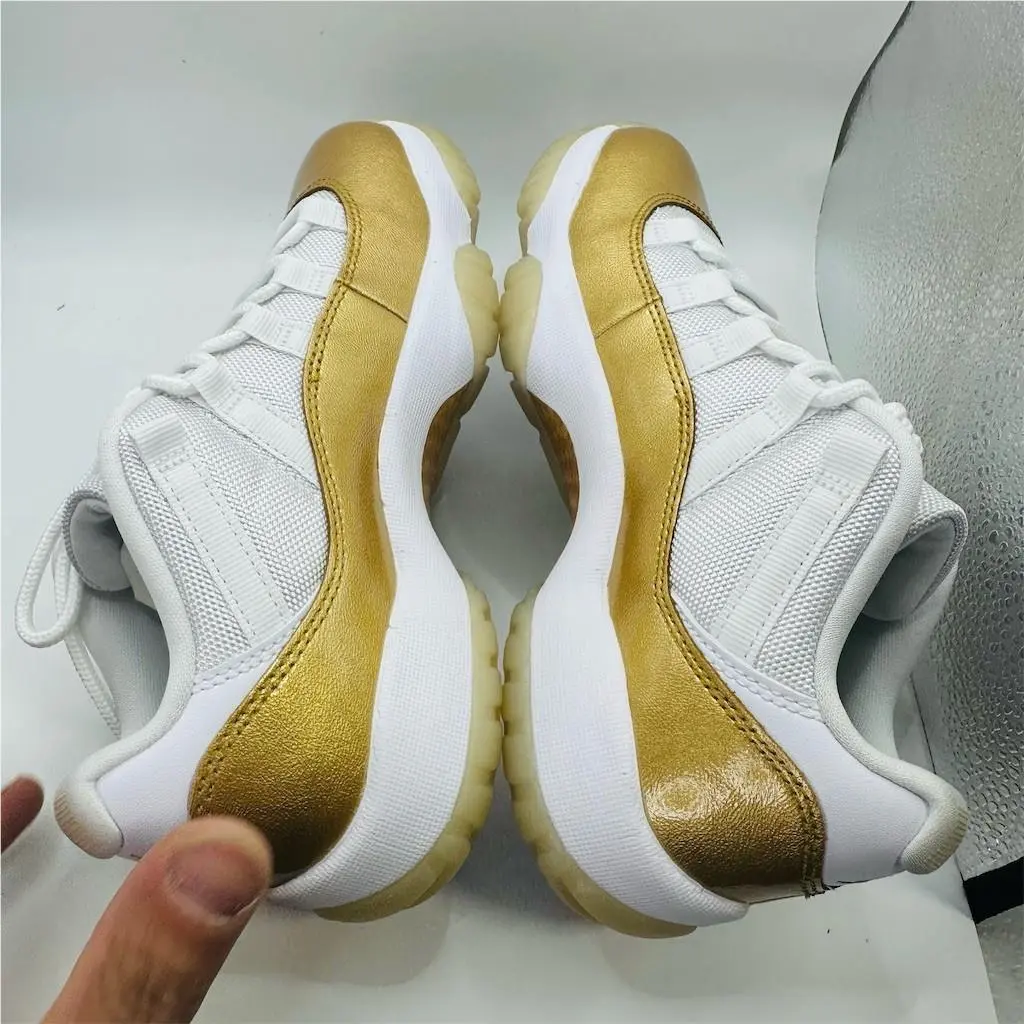 Nike shoes - Air Jordan 11 Low - Air Low - AH7860-102 - White 4